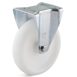 Roata poliamida PALZ, rulment cu role, carcasa fixa, WLL=200 kg, D=100 mm