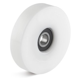 Roata ghidare poliamida, rulment cu bila, seria PAFO, WLL=130 kg, D=42 mm