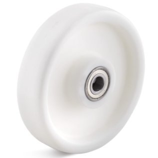 Roata polipropilena, doi rulmenti cu bila, WLL=300 kg, D=125 mm