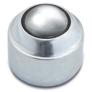 Rola de transfer cu prindere prin presare, carcasa INOX, bila INOX, WLL=100 kg