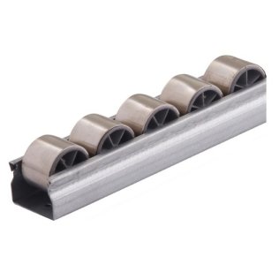 Sina de rulare cu rotite cu bandaj INOX, T=66 mm