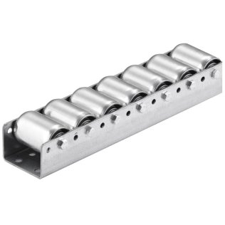 Cale de rulare paleti NR100-2 rola otel rulment cu bile, T=182 mm