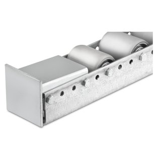 Capat inclinat NR-SEP pentru cale rulare paleti role ∅600x68mm