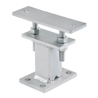 Picior fixare NR100-A pentru cale rulare paleti role ∅60x68mm