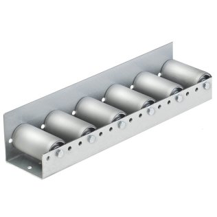 Cale rulare paleti NR210-3 role late cu furtun protectie PVC, T=133 mm