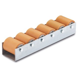 Cale de rulare HEAVY DUTY rola poliuretan 998-PUHS82, T=170 mm