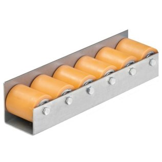 Cale de rulare HEAVY DUTY rola poliuretan 999-PUHS82-3, T=170 mm