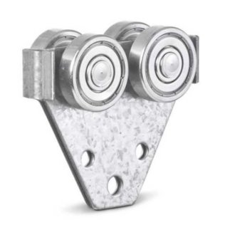 Carucior sina C transport cablu din otel zincat cu 4 roti E40