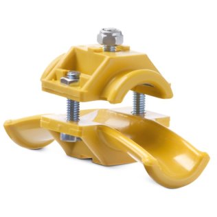 Suport cablu rotund Ø36 mm plastomer cu surub sistem sina C