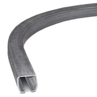 Sina profil C curbata 90° transport sarcini otel zincat H40, L=1000 mm