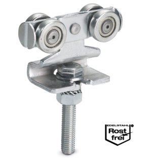 Carucior transport sina C cu tija filetata din INOX H30