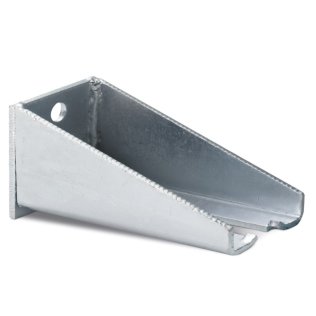 Racord sina C cu prindere pe perete din otel zincat H60