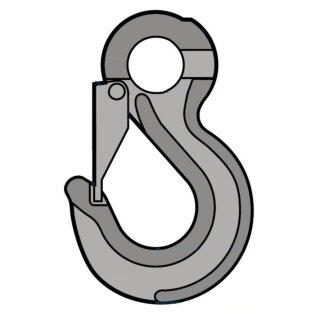 Carlig LS sistem de ridicare cu chingi WLL=20.000 kg