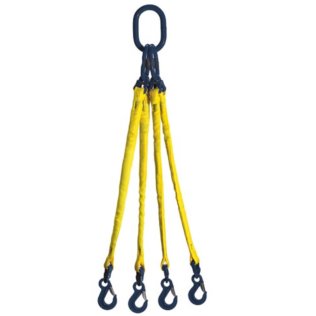 Sistem de ridicare cu chinga textila 4 brate, WLL