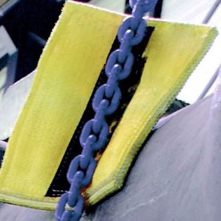 Protectie lant si sufa secuPad, L=120 mm