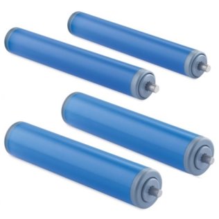 Rola gravitationala din termoplast seria standard, RL=195 mm