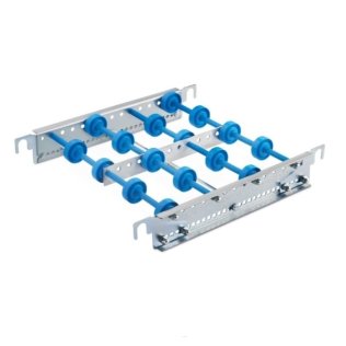 Legatura conveior extensibil cu rotite material plastic, latime 300 mm