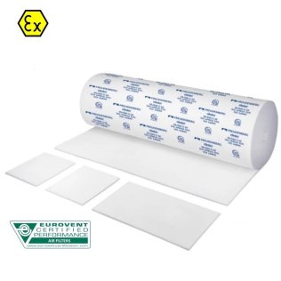 Rulou material filtrant viledon PA/560 G-10 20/2000 M5