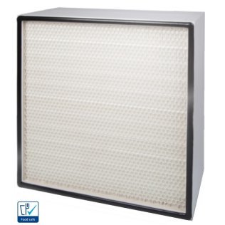 Filtru viledon HEPA rama PLASTIC H=292mm clasa H13 debit 1800 m³/h