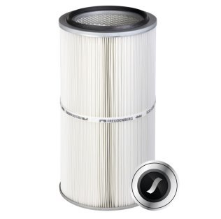 Cartus filtrant pentru praf viledon LP Eco montare Twist&Fix cu carlige debit 50 m³/h