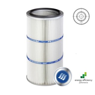 Cartus filtrant pentru praf viledon LP Complete montare Twist&Fix debit 1200 m³/h