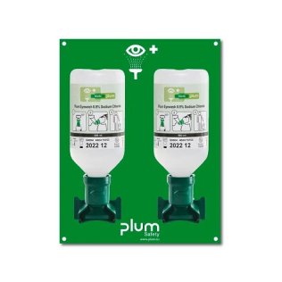 Statie de perete cu doua flacoane solutie oculara UNO 500+500 ml