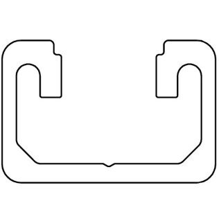 Profil aluminiu standard industrial 15x22.5 Seria 2, Sistem 45 Canal 10