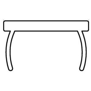 Profil aluminiu standard industrial Seria 2, Profil capac acoperire canal 10