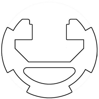 Profil aluminiu standard industrial Seria 2, Sistem 28 LIGHT Canal 10, Profil rotund Ø28mm