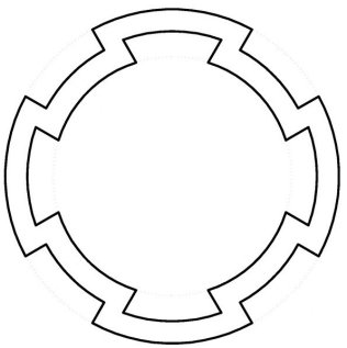 Profil aluminiu standard industrial Seria 2, Sistem 28 LIGHT Profil rotund Ø28mm