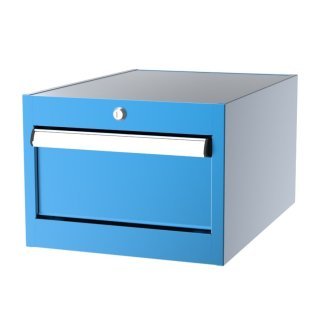 Dulap metalic Seria 1000 cu 1 sertar, 410x570x300mm