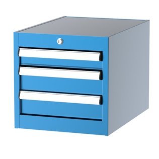Dulap metalic Seria 1000 cu 3 sertare, 410x570x400mm