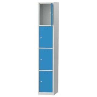 Dulap metalic cu 4 fisete 350x400x1950mm