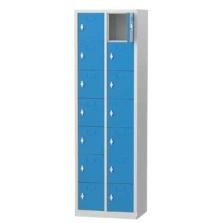 Dulap metalic cu 14 fisete 570x400x1825mm
