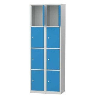 Dulap metalic cu 8 fisete 670x400x1950mm