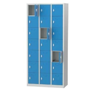 Dulap metalic cu 21 fisete 830x400x1825mm