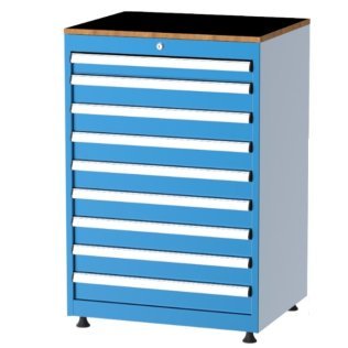 Dulap metalic Seria 75000 cu 9 sertare, 710x570x1000mm