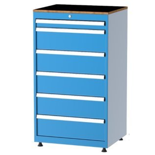 Dulap metalic Seria 75000 cu 6 sertare, 710x570x1200mm