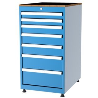 Dulap metalic Seria 57000 cu 7 sertare, 560x725x1000mm