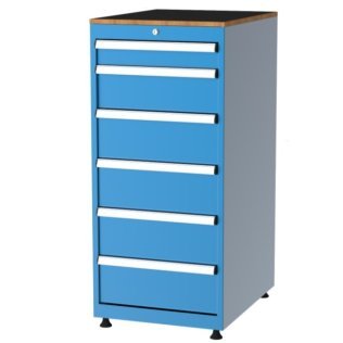 Dulap metalic Seria 57000 cu 6 sertare, 560x725x1200mm