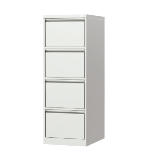 Dulap metalic cu 4 sertare depozitare acte 465x620x1330mm