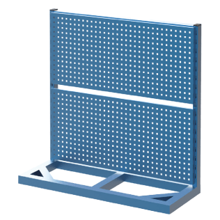 Stand fix depozitare cu 2 panouri perforate 1000x400x1000mm