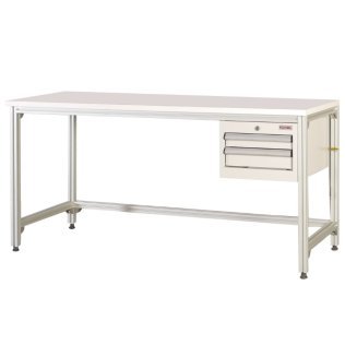 Banc de lucru profil aluminiu cu 2 sertare 1700x650x850mm