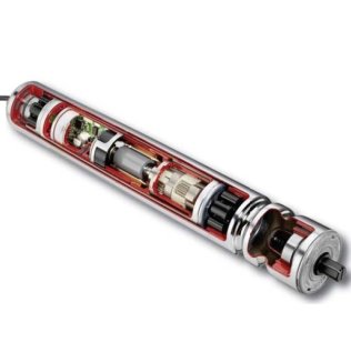 Rola transportoare cu motor PM500XE, Ø 50mm, WLL=300kg, controller integrat