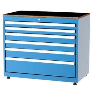 Dulap metalic Seria 10000 cu 6 sertare, 1010x570x800mm