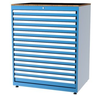 Dulap metalic Seria 11000 cu 14 sertare, 1010x725x1200mm