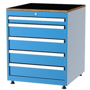 Dulap metalic Seria 7000 cu 5 sertare, 710x725x800mm