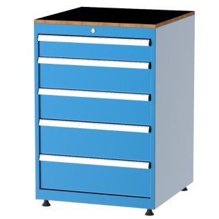 Dulap metalic Seria 7000 cu 5 sertare, 710x725x1000mm