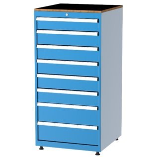 Dulap metalic Seria 7000 cu 8 sertare, 710x725x1400mm