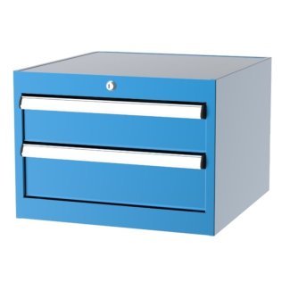 Dulap metalic Seria 5000 cu 2 sertare, 560x570x400mm